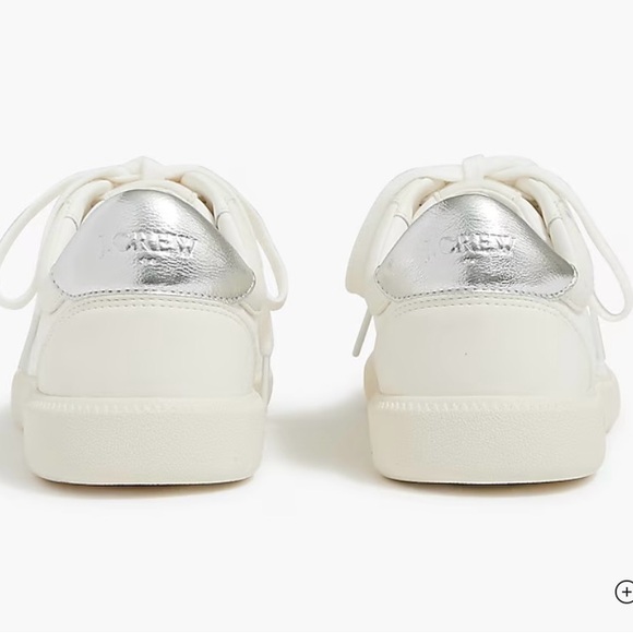 J. Crew White City Tour Sneakers Size 8 M - Picture 4 of 11